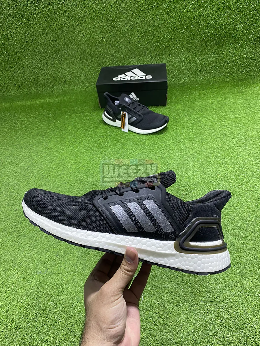 Ultraboost 20 (Blk/Silver) (Premium Quality) - Weeby Shoes